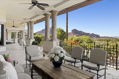 WITH VIEWS of FULL CAMELBACK MOUNTAIN, DRAMATIC PHX CITY LIGHTS on Paradise Valley Country Club in Arizona - for sale on GolfHomes.com, golf home, golf lot