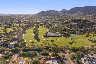 WITH VIEWS of FULL CAMELBACK MOUNTAIN, DRAMATIC PHX CITY LIGHTS on Paradise Valley Country Club in Arizona - for sale on GolfHomes.com, golf home, golf lot