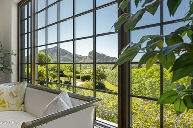 WITH VIEWS of FULL CAMELBACK MOUNTAIN, DRAMATIC PHX CITY LIGHTS on Paradise Valley Country Club in Arizona - for sale on GolfHomes.com, golf home, golf lot