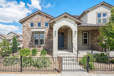 Welcome to this beautiful 3-bedroom, 3.5-bath end-unit townhome on Highland Meadows Golf Course in Colorado - for sale on GolfHomes.com, golf home, golf lot