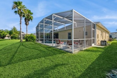 Imagine picturesque sunsets from your private lanai at this on Polo Park East in Florida - for sale on GolfHomes.com, golf home, golf lot