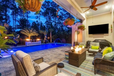 Experience luxury living in this stunning custom home in Amelia on Amelia National Golf and Country Club in Florida - for sale on GolfHomes.com, golf home, golf lot