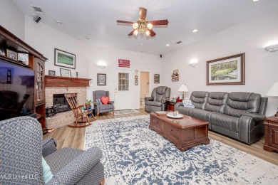 This charming one-owner, 2,424sf home is nestled in a desirable on Mississippi National Golf Course in Mississippi - for sale on GolfHomes.com, golf home, golf lot