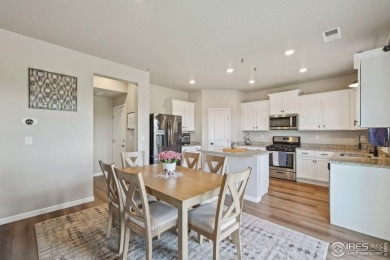 This delightful home backs to open space and offers picturesque on Coyote Creek Golf Course in Colorado - for sale on GolfHomes.com, golf home, golf lot
