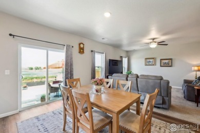 This delightful home backs to open space and offers picturesque on Coyote Creek Golf Course in Colorado - for sale on GolfHomes.com, golf home, golf lot