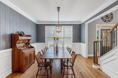 This stunning luxury home at 4027 Hickory Fairway Drive on The Golf Club At Bradshaw Farm in Georgia - for sale on GolfHomes.com, golf home, golf lot