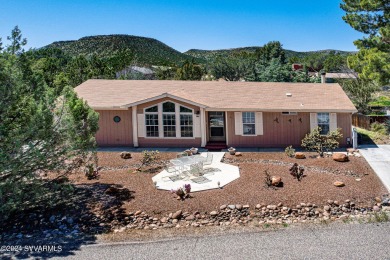 A great opportunity to own in Sedona.  Charming manufactured on Canyon Mesa Country Club in Arizona - for sale on GolfHomes.com, golf home, golf lot