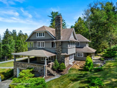 A rare architectural treasure, 'Cottage 300' is a 5-bedroom, 3 on Buck Hill Golf Club  in Pennsylvania - for sale on GolfHomes.com, golf home, golf lot