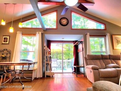 Experience the ultimate POCONO RETREAT!! This stunning raised on The Hideout Golf in Pennsylvania - for sale on GolfHomes.com, golf home, golf lot