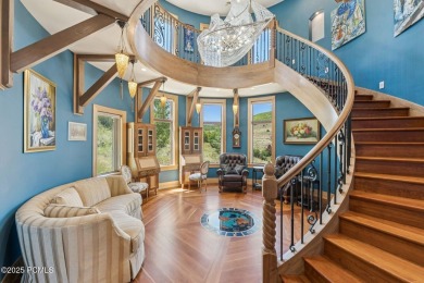Privately perched on 4+ acres, this architectural masterpiece on  in Utah - for sale on GolfHomes.com, golf home, golf lot
