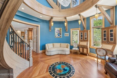 Privately perched on 4+ acres, this architectural masterpiece on  in Utah - for sale on GolfHomes.com, golf home, golf lot
