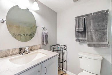 Welcome to this exclusive deluxe two bedroom, two bath corner on Cove Cay Country Club in Florida - for sale on GolfHomes.com, golf home, golf lot