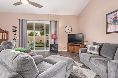 Welcome to this beautifully maintained 2Bdrm -2bath home tucked on Coyote Lakes Golf Club in Arizona - for sale on GolfHomes.com, golf home, golf lot