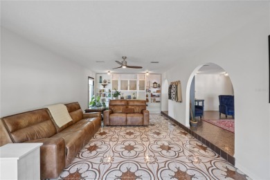 Mediterranean Revival Estate with NEW Custom Pool in Temple on Temple Terrace Golf and Country Club in Florida - for sale on GolfHomes.com, golf home, golf lot