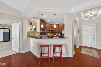 Enjoy easy, low-maintenance country club living in this on Brier Creek Country Club in North Carolina - for sale on GolfHomes.com, golf home, golf lot