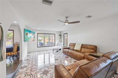 Mediterranean Revival Estate with NEW Custom Pool in Temple on Temple Terrace Golf and Country Club in Florida - for sale on GolfHomes.com, golf home, golf lot