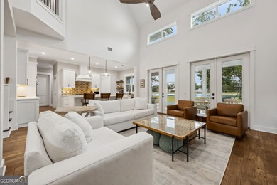 Bent Pine modern farmhouse, only two years old, with amazing on The Club At Osprey Cove in Georgia - for sale on GolfHomes.com, golf home, golf lot