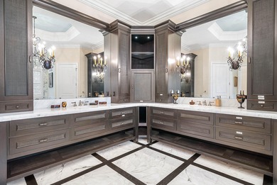 Experience Ultra-Luxury in This Sprawling Single Story Estate at on Old Marsh Golf Club in Florida - for sale on GolfHomes.com, golf home, golf lot