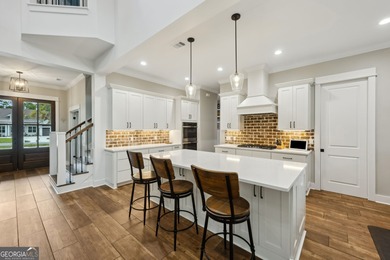 Bent Pine modern farmhouse, only two years old, with amazing on The Club At Osprey Cove in Georgia - for sale on GolfHomes.com, golf home, golf lot