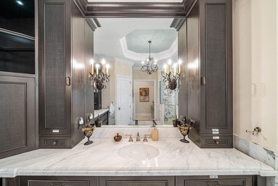 Experience Ultra-Luxury in This Sprawling Single Story Estate at on Old Marsh Golf Club in Florida - for sale on GolfHomes.com, golf home, golf lot