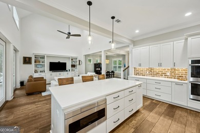 Bent Pine modern farmhouse, only two years old, with amazing on The Club At Osprey Cove in Georgia - for sale on GolfHomes.com, golf home, golf lot