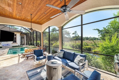Experience Ultra-Luxury in This Sprawling Single Story Estate at on Old Marsh Golf Club in Florida - for sale on GolfHomes.com, golf home, golf lot