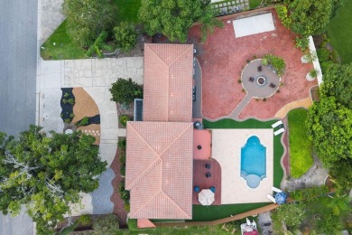 Mediterranean Revival Estate with NEW Custom Pool in Temple on Temple Terrace Golf and Country Club in Florida - for sale on GolfHomes.com, golf home, golf lot