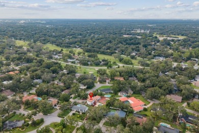 Mediterranean Revival Estate with NEW Custom Pool in Temple on Temple Terrace Golf and Country Club in Florida - for sale on GolfHomes.com, golf home, golf lot