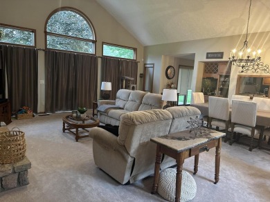 Enjoy golf course living in this comfortable 3 bed, 3 bath home on Michaywe Pines Course in Michigan - for sale on GolfHomes.com, golf home, golf lot