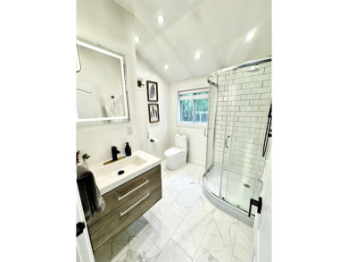 Introducing a very tastefully renovated ranch style home on Pocono Farms Country Club in Pennsylvania - for sale on GolfHomes.com, golf home, golf lot