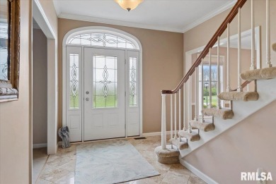 A stately find on the Jacksonville Country Club golf course.  A on Jacksonville Country Club in Illinois - for sale on GolfHomes.com, golf home, golf lot