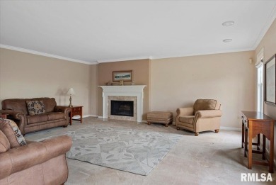 A stately find on the Jacksonville Country Club golf course.  A on Jacksonville Country Club in Illinois - for sale on GolfHomes.com, golf home, golf lot