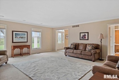 A stately find on the Jacksonville Country Club golf course.  A on Jacksonville Country Club in Illinois - for sale on GolfHomes.com, golf home, golf lot