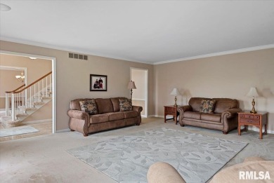 A stately find on the Jacksonville Country Club golf course.  A on Jacksonville Country Club in Illinois - for sale on GolfHomes.com, golf home, golf lot