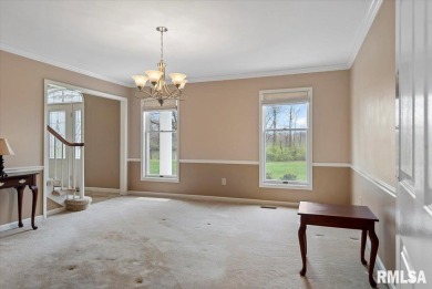 A stately find on the Jacksonville Country Club golf course.  A on Jacksonville Country Club in Illinois - for sale on GolfHomes.com, golf home, golf lot