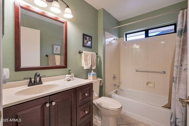 Travertine tile welcomes you to this beautifully maintained 2 on Grandview Golf Course in Arizona - for sale on GolfHomes.com, golf home, golf lot