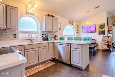 Gorgeous 3-bedroom, 2-bath home featuring tasteful upgrades on The Duke At Rancho El Dorado Golf Course in Arizona - for sale on GolfHomes.com, golf home, golf lot