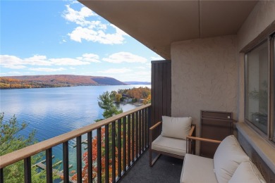 Stunning, recently renovated waterfront condo on Canandaigua on Bristol Harbour Golf Club in New York - for sale on GolfHomes.com, golf home, golf lot