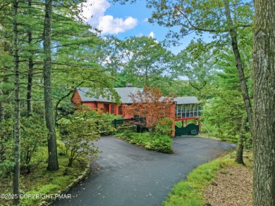 This exquisite mid-century ranch home offers stunning on Buck Hill Golf Club  in Pennsylvania - for sale on GolfHomes.com, golf home, golf lot
