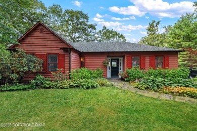 This exquisite mid-century ranch home offers stunning on Buck Hill Golf Club  in Pennsylvania - for sale on GolfHomes.com, golf home, golf lot