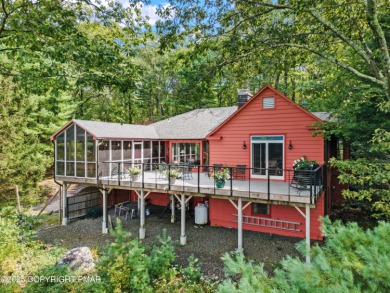 This exquisite mid-century ranch home offers stunning on Buck Hill Golf Club  in Pennsylvania - for sale on GolfHomes.com, golf home, golf lot