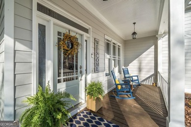 Stunning Craftsman Home surrounded by seasonal mountain views on The Highlands Course at Lake Arrowhead in Georgia - for sale on GolfHomes.com, golf home, golf lot