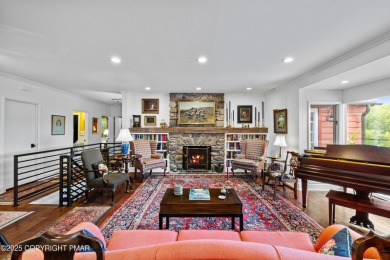 This exquisite mid-century ranch home offers stunning on Buck Hill Golf Club  in Pennsylvania - for sale on GolfHomes.com, golf home, golf lot