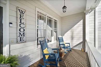 Stunning Craftsman Home surrounded by seasonal mountain views on The Highlands Course at Lake Arrowhead in Georgia - for sale on GolfHomes.com, golf home, golf lot