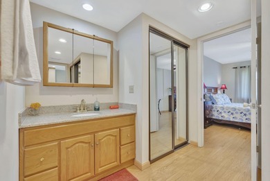 This beautifully maintained 1-bedroom, 1-bath residence offers on Ocean Village Golf Course in Florida - for sale on GolfHomes.com, golf home, golf lot