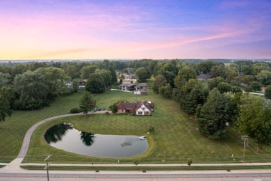 One of Columbus' most Distinctive & Exquisite Homes! This on Rocky Ford Par-3 Golf Course in Indiana - for sale on GolfHomes.com, golf home, golf lot