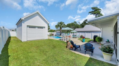 Step into the charm of coastal living just one block off Main on Beachwood Golf Club in South Carolina - for sale on GolfHomes.com, golf home, golf lot