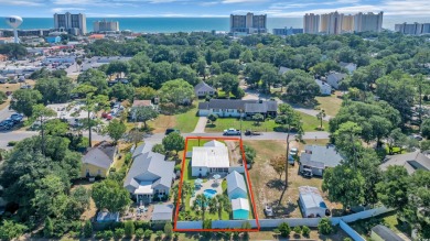Step into the charm of coastal living just one block off Main on Beachwood Golf Club in South Carolina - for sale on GolfHomes.com, golf home, golf lot
