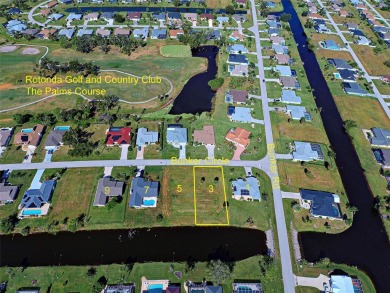 Buildable WATERFRONT Lot, 79 feet of fresh water canal frontage! on Rotonda Golf and Country Club The Palms Course in Florida - for sale on GolfHomes.com, golf home, golf lot