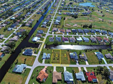 Buildable WATERFRONT Lot, 79 feet of fresh water canal frontage! on Rotonda Golf and Country Club The Palms Course in Florida - for sale on GolfHomes.com, golf home, golf lot